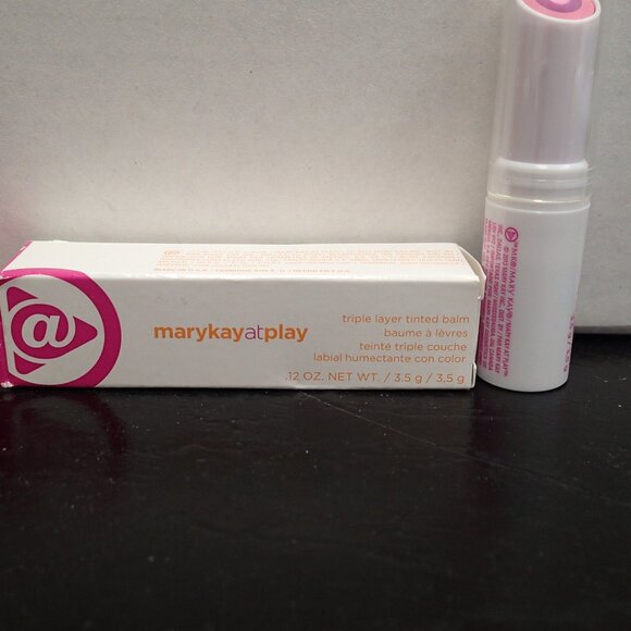 COPY - Mary Kay at Play Triple Layer Tinted Balm  PINK AGAIN - Picture 1 of 11